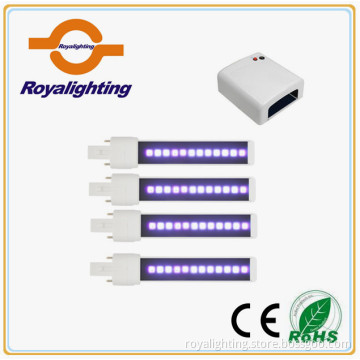 Replacement 365nm good quality competitive price 9W g23 LED nail uv lamp